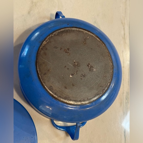 Dansk Blue Cast Iron Dutch Oven - Picture 7 of 11